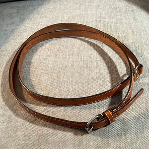 Vintage Ann Taylor tan leather double belt. Like new.